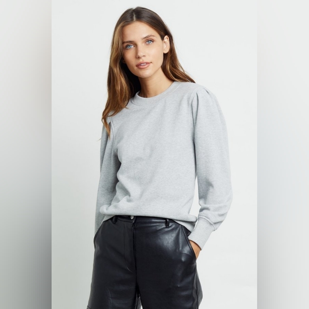 Rails Marcie Sweater Heather Gray Medium $130